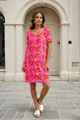 Jurk - Signe Nature - 890186 - corail lilas