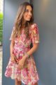 Afbeelding van Jurk - Selected by Podium - CY4862 - fuchsia