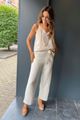 Picture of Broek - CTN - Kant - Beige
