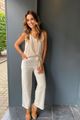 Picture of Broek - CTN - Kant - Beige