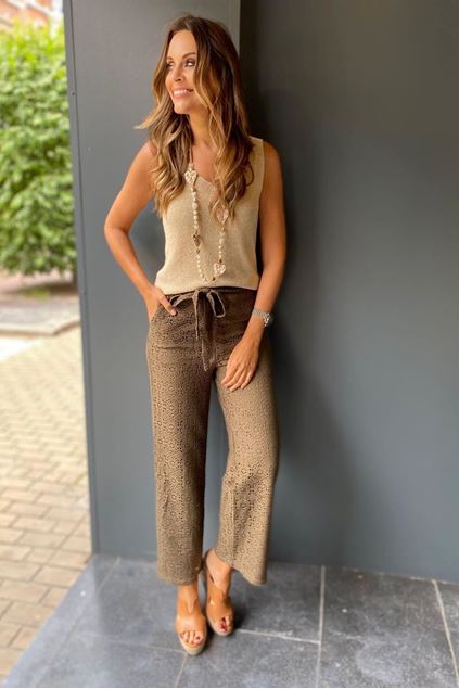 Afbeeldingen van Top - Terra di Siena - Lurex Gold