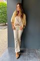 Picture of Gilet - Selected by My Wish -Gehaakt geel biege