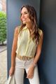 Afbeelding van Blouse - Selected by My Wish -  8049 - hartjes geel