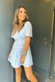 Afbeelding van Jurk - Selected by Podium - CY4838 - blue ciel