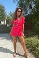 Shortjurk - JS Millenium - JUTR262 - fuchsia