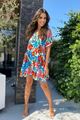 Jurk - Selected by Podium - SD071 - red 