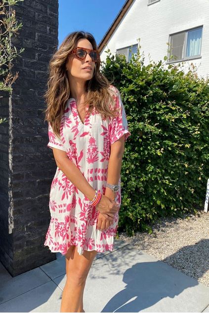 Jurk - Selected by Podium - SD105 - pink