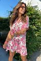 Jurk - Selected by Podium - SD105 - pink