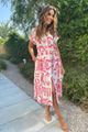 Jurk - Selected by Podium - SD073 - pink 