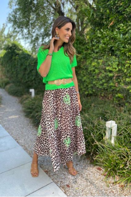 Picture of Pull - Terra di siena -   fluo green