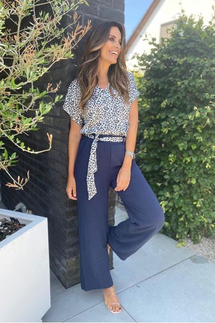 Afbeeldingen van Broek - Selected by Podium - SP043 - navy