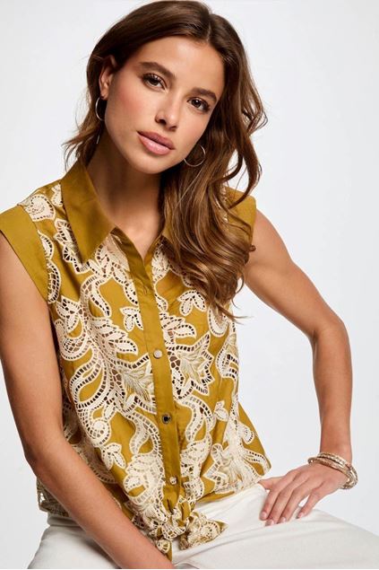 Picture of Blouse - Morgan - Coila - Oker