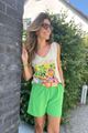 Afbeelding van Top - Terra di Siena - Lurex - la dolce vita
