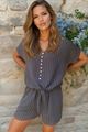 Picture of Blouse - Terra di Siena - Streep zwart