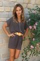 Picture of Blouse - Terra di Siena - Streep zwart