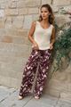 Picture of Broek  - Amélie & Amélie - Aster - Butter/bordeaux