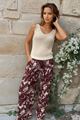 Picture of Broek  - Amélie & Amélie - Aster - Butter/bordeaux