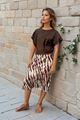 Picture of Rok - Terra di Siena -  Bruin/ Beige print