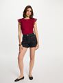 Picture of T-shirt- Morgan -Dflower -Bordeaux