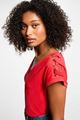 Picture of T-shirt- Morgan -Dlacet - Rood