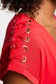 Picture of T-shirt- Morgan -Dlacet - Rood