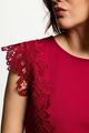 Afbeelding van T-shirt- Morgan -Dflower -Bordeaux