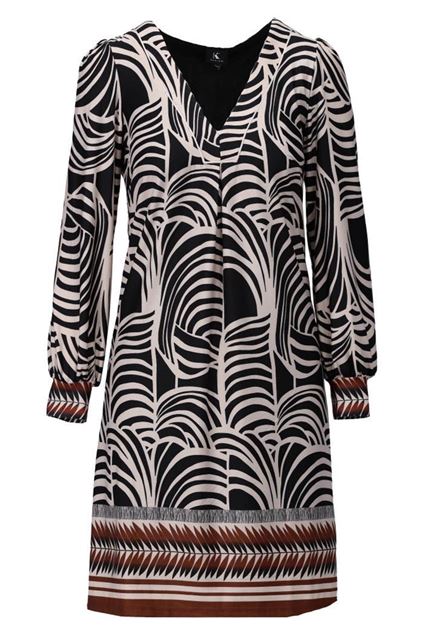 Afbeeldingen van Jurk - K-design - B319 - P056 - PRE ORDER