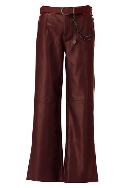 Afbeeldingen van Broek - K-design - B751 - red mahogany - PRE ORDER