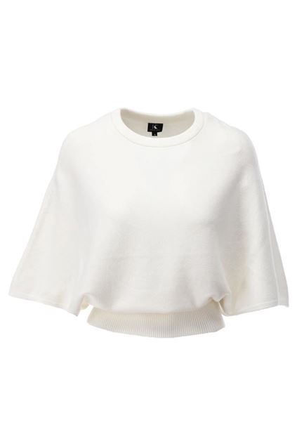 Afbeeldingen van Pull - K-design - B857 - ecru - PRE ORDER
