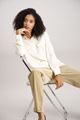 Picture of Blouse - Signe Nature - 840251 - ecru