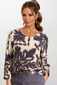 Picture of Blouse - Signe Nature - 840258 - beige/noir