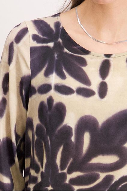 Afbeeldingen van Blouse - Signe Nature - 840258 - beige/noir