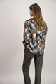 Picture of Blouse - Signe Nature - 840261 - aqua/ecru/kaki