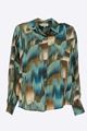 Picture of Blouse - Signe Nature - 840261 - aqua/ecru/kaki