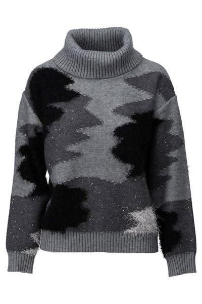 Picture of Pull - K-design - B862 - grey melange - PRE ORDER