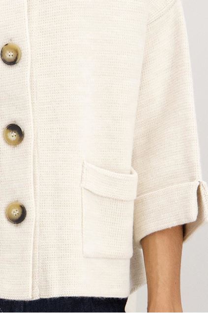 Afbeeldingen van Cardigan - Signe Nature - 843104 - ecru