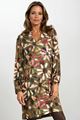 Picture of Jurk - Signe Nature - 890225 - kaki/rose/magenta