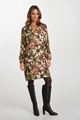 Picture of Jurk - Signe Nature - 890225 - kaki/rose/magenta