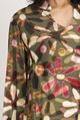 Picture of Jurk - Signe Nature - 890225 - kaki/rose/magenta