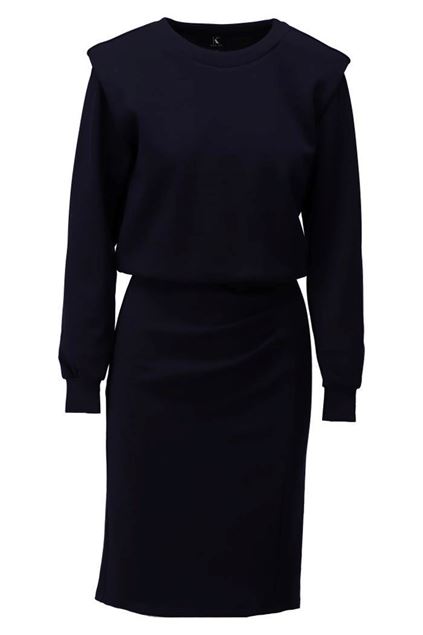 Afbeeldingen van Jurk - K-design - B634 - Navy - PRE ORDER