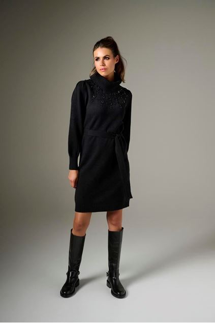 Afbeeldingen van Jurk - K-design - B813 - black - PRE ORDER
