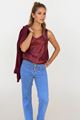 Afbeelding van Top - Terra di Siena - Bordeaux  glitter