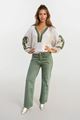 Jeans broek - Selected by My Wish - Groen - copy