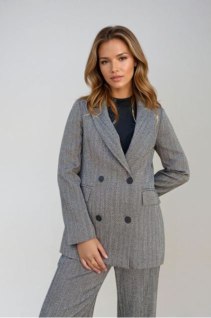Afbeeldingen van Blazer - Artigli - ACGI002985 - nero avorio