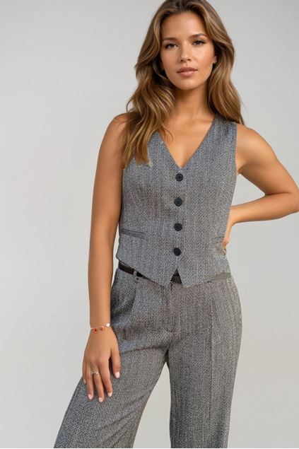 Picture of Gilet - Artigli - ACGL002988 - nero avorio