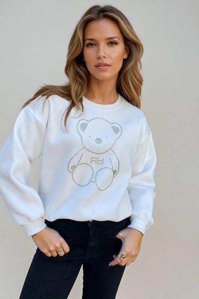 Afbeelding van Sweatshirt - Artigli - ACFE003223 - panna