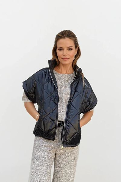 Afbeelding van Bodywarmer  - Terra di siena - Zwart