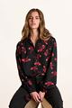 Picture of Blouse - La Fée Maraboutée - Zodka - noir/rouge