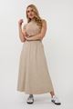 Afbeelding van Rok - Esqualo - F25.11504 - light taupe