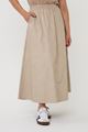 Afbeelding van Rok - Esqualo - F25.11504 - light taupe